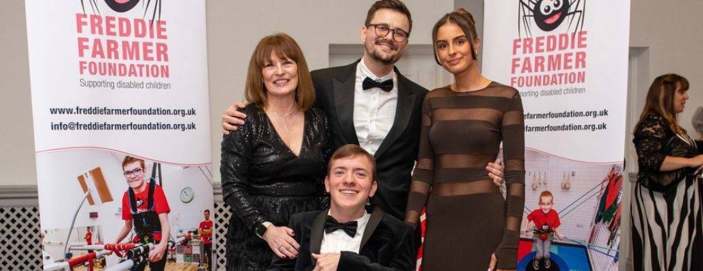 Freddie Farmer Foundation's annual Charity Ball at Oakley House, Bromley has raised £16,688 for children with cerebral palsy and mobility problems.